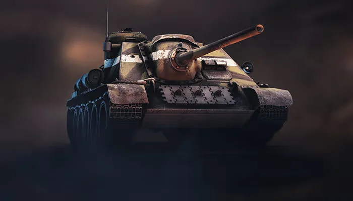 SU-85M "White striped"